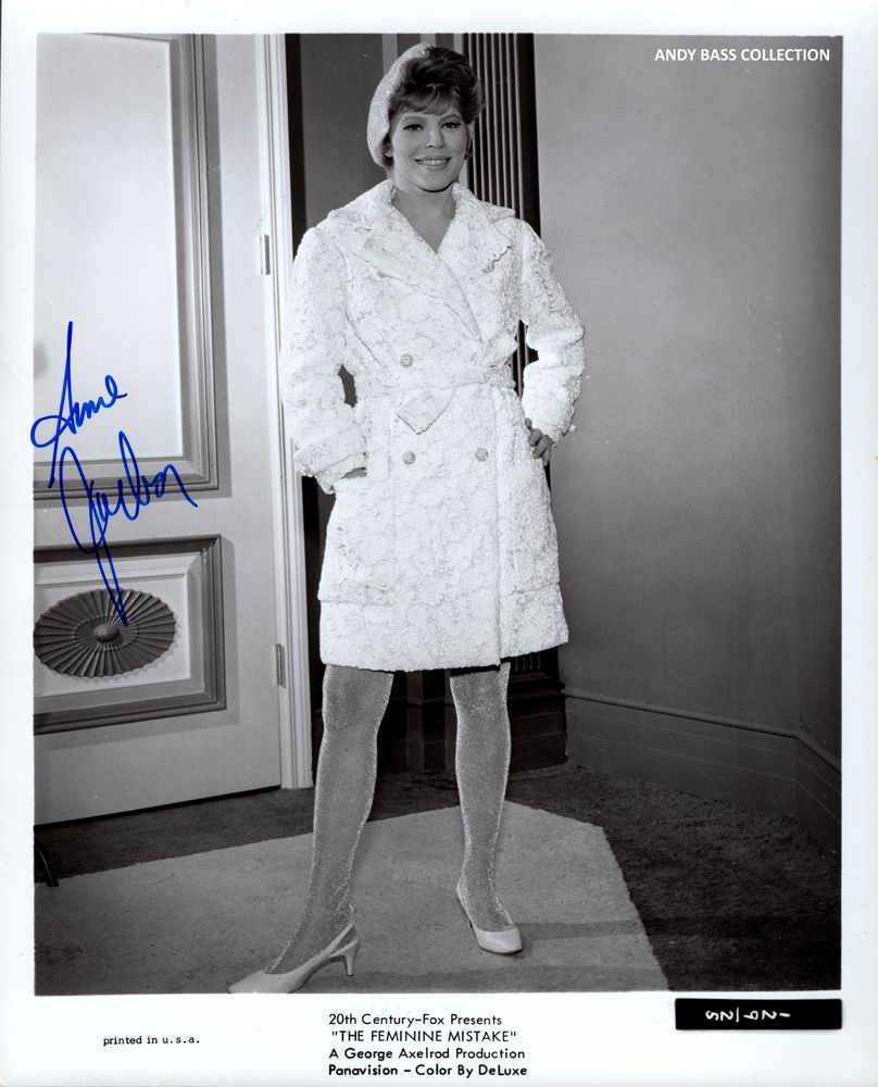 Anne Jackson in a still from the 20th Century Fox film THE SECRET LIFE OF AN AMERICAN WIFE (1968).  The comedy was written, produced and directed by George Axelrod.  The film was originally titled THE FEMININE MISTAKE.  (Andy Bass Collection)