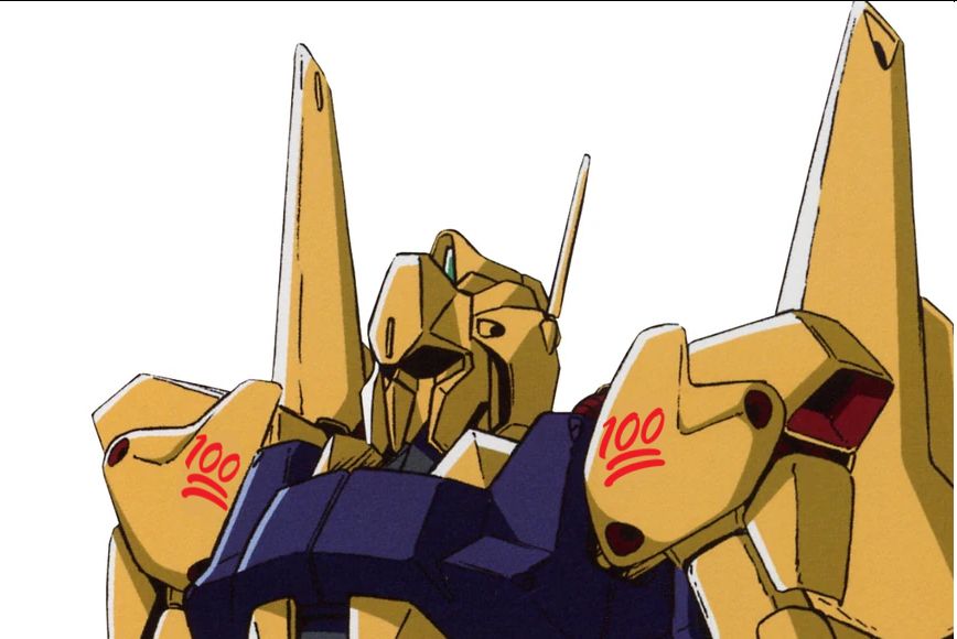 The hyakushiki, except the kanji on its shoulders is replaced with the 100 emoji