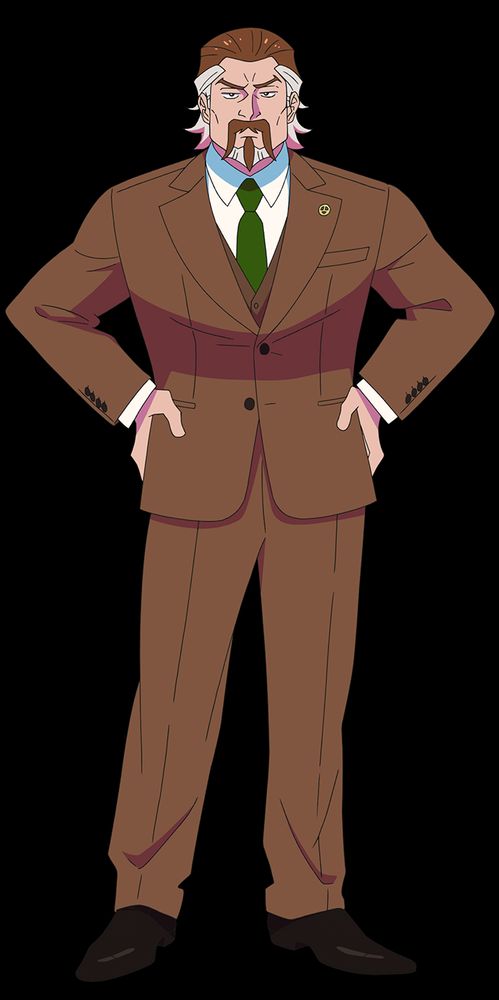 Artwork of the character Samuel A. Young from the Let's Play anime series