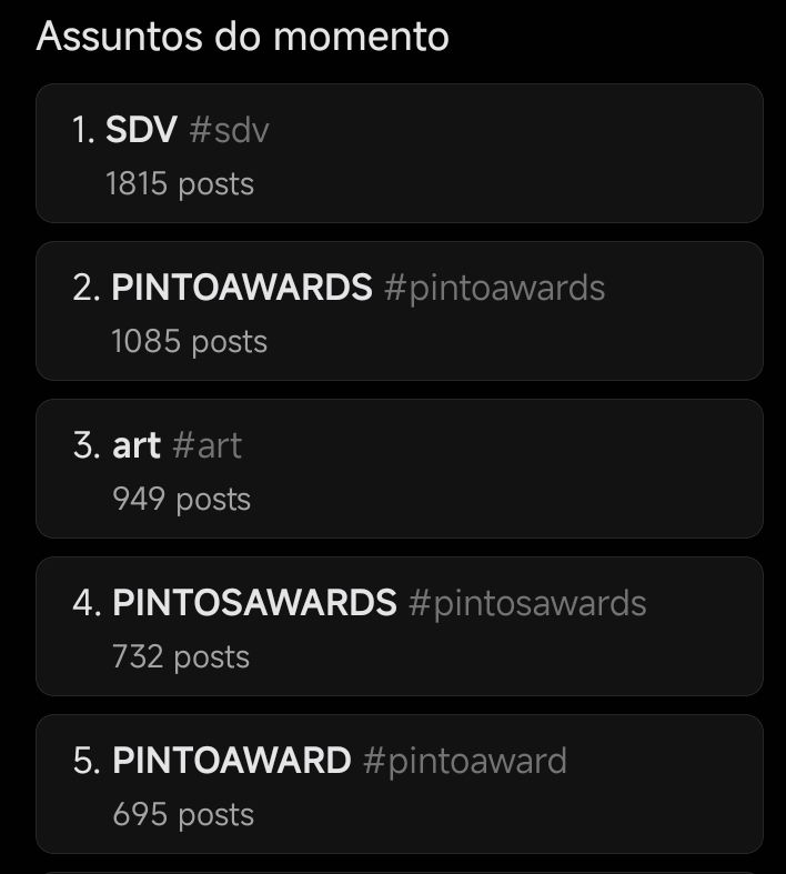 Não aguento mais esse Pinto awards 😭🤚💔