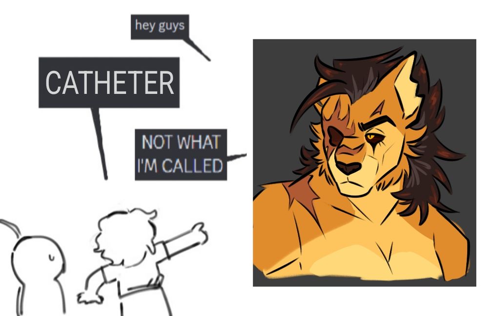 Kh'Thandril: hey guys
Person: CATHETER
Kh'Thandril: NOT WHAT I'M CALLED