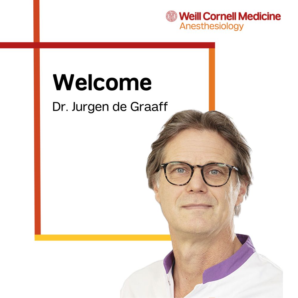 Welcome Dr. Jurgen de Graaff with his headshot.