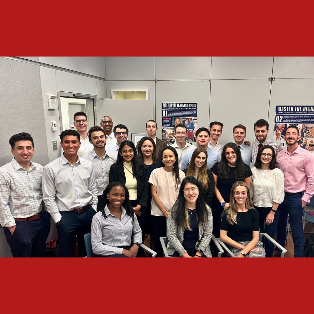 Group photo of our new residents at orientation.