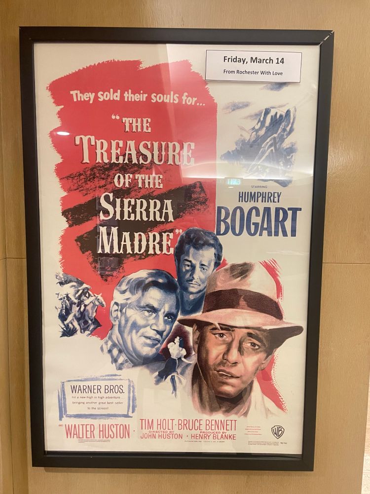 the gorgeous poster for The Treasure of the Sierra Madre