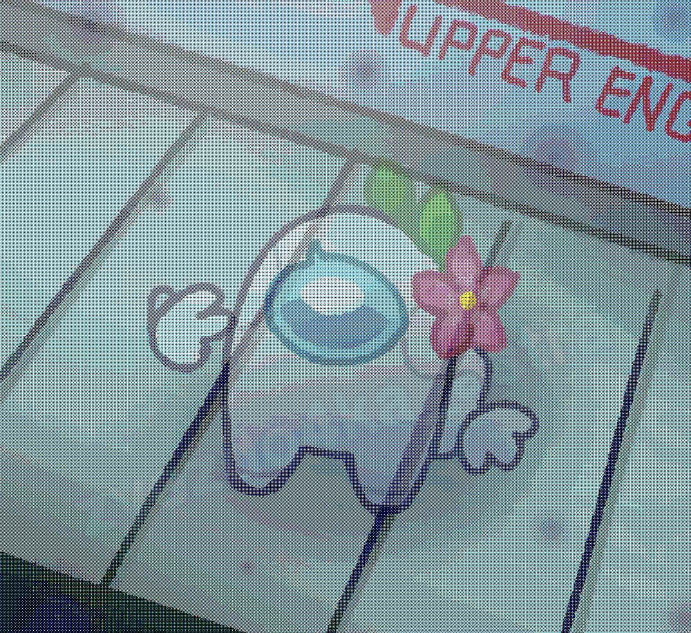 Astra Casey (my OC) stands silly in the hallway to the Upper Engine, raises two fingers and disappears...