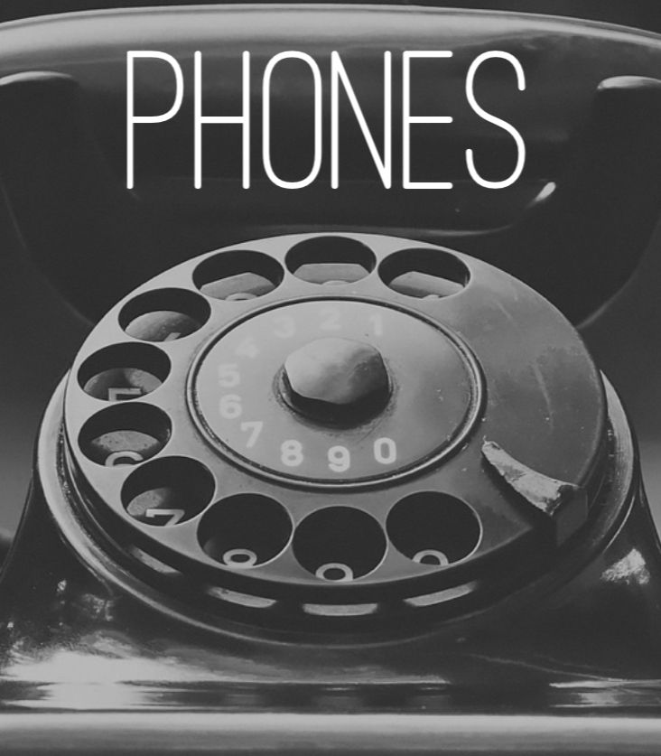 Old style telephone… our theme is Phones! 