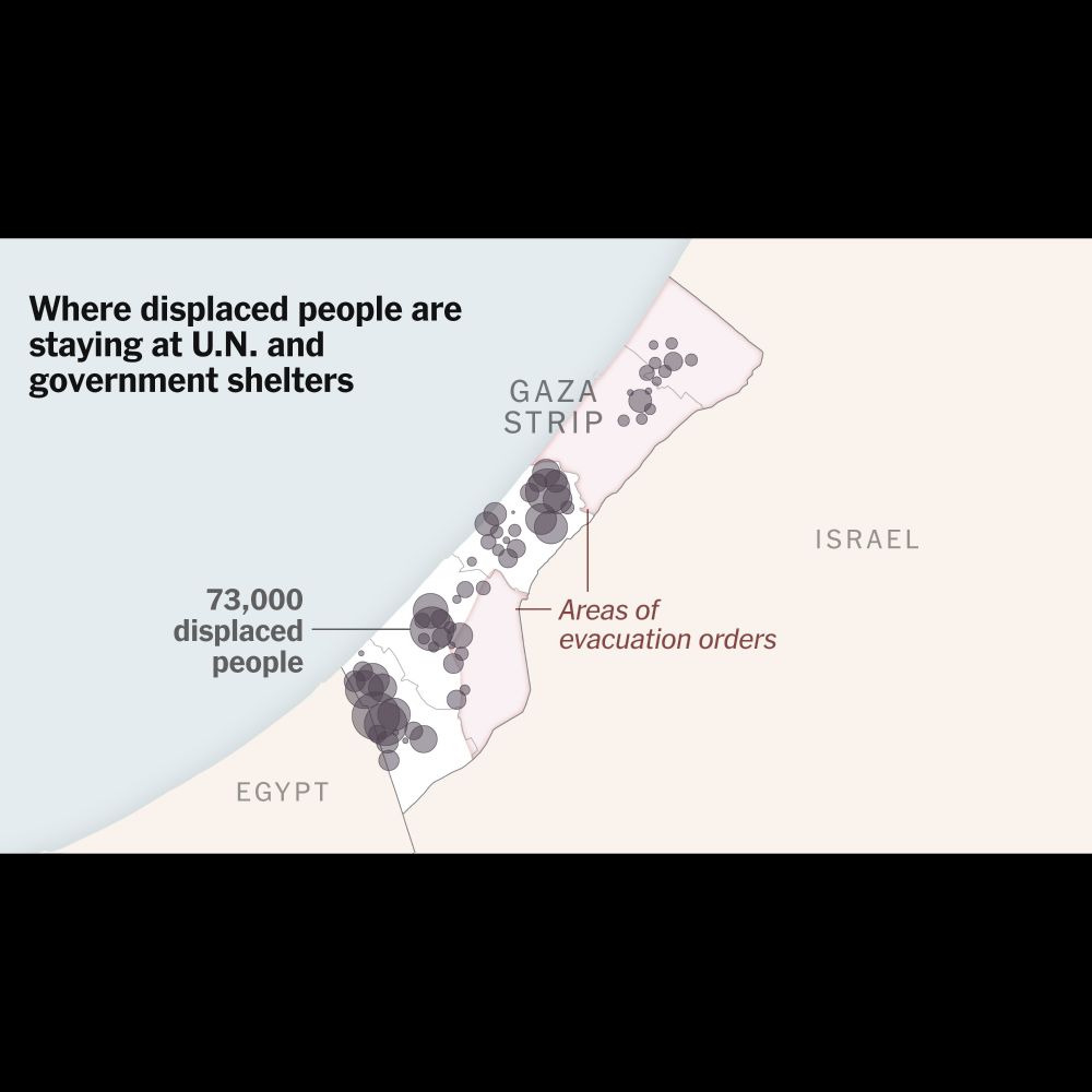 What the Scale of Displacement in Gaza Looks Like