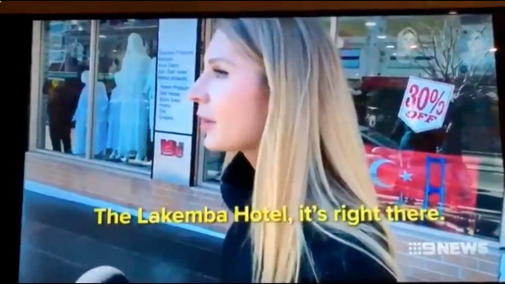 Reporter off screen: The Lakemba Hotel, it's right there.