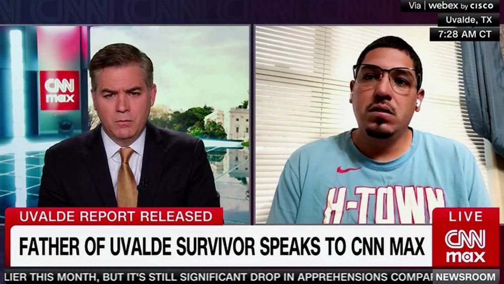 ‘That Is Unbelievable!’ CNN’s Jim Acosta Stunned By Uvalde Parent’s Revelation Cops Are ‘H...