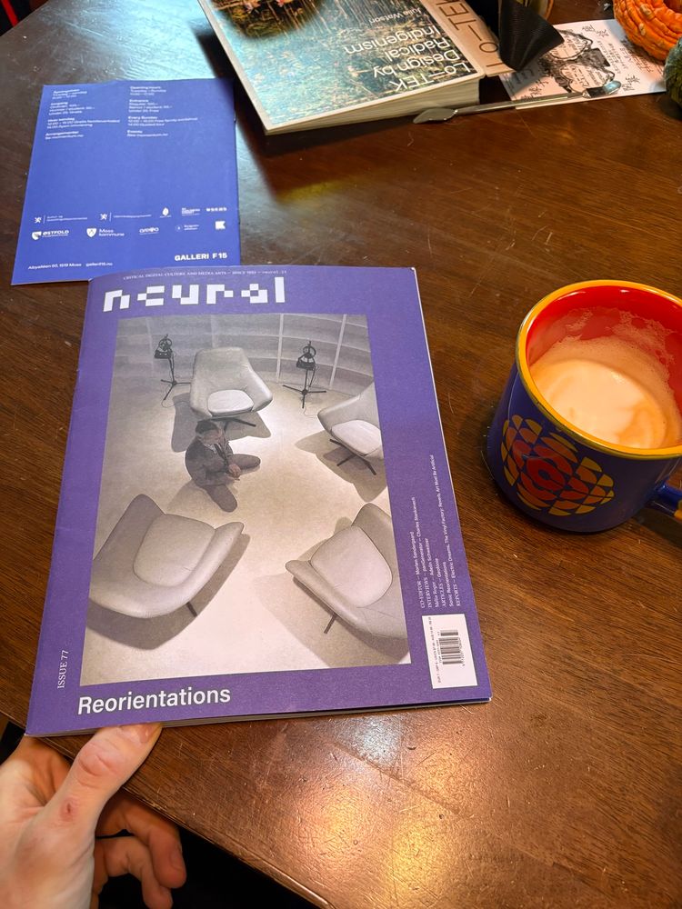 Neural Magazine the latest edition, reorientations
