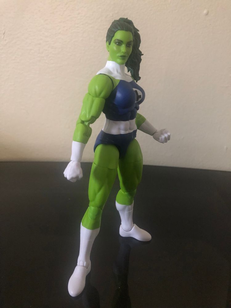 Recreation of the pose used in She-Hulk’s Ultimate Marvel vs Capcom 3 character art