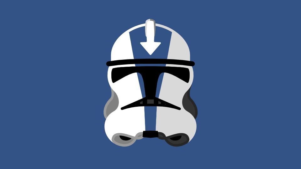 Work in progress, base of a clone trooper (Appo) helmet.