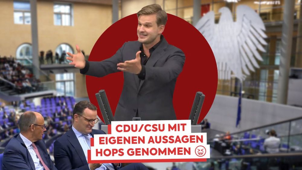 CDU/CSU mit eigenen Aussagen Hops genommen!