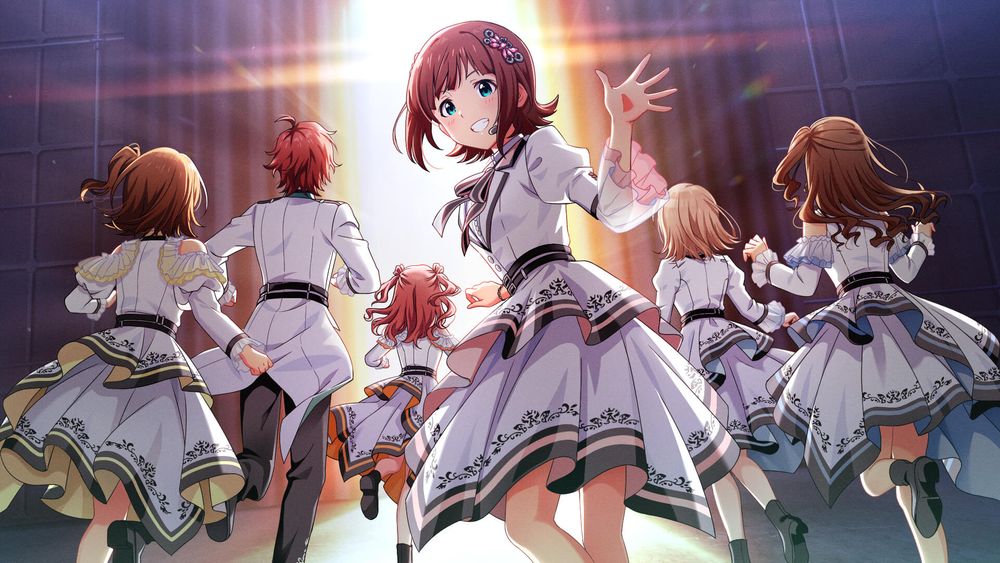 THE IDOLM@STER Series 20th anniversary key visual