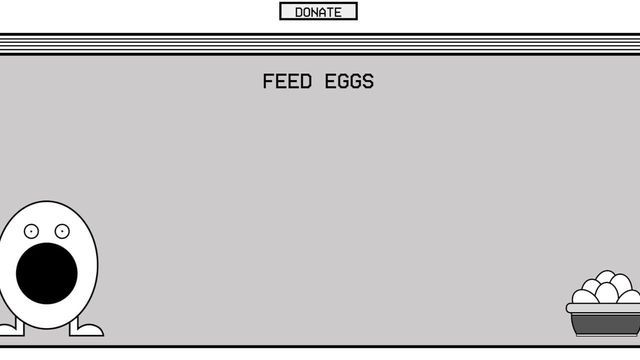 Feed eggs game from I Think You Should Leave