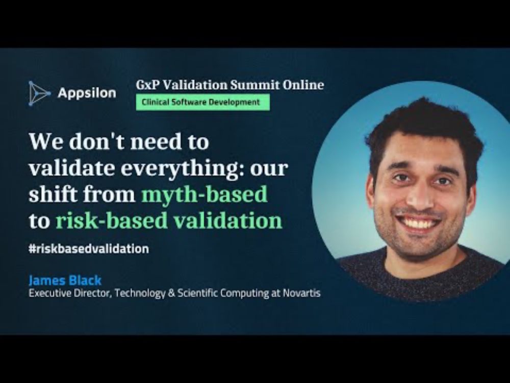 We don't need to validate everything: our shift from myth based to risk based validation