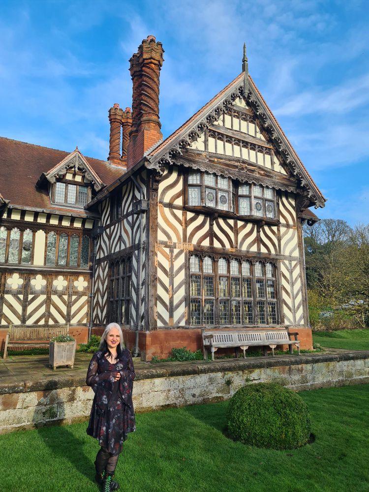 The half timbered exterior, stunning Victorian craftwork.
