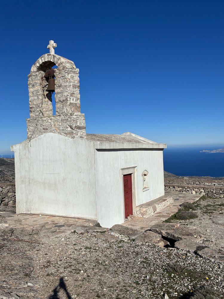 Chapelle de sommet, Naxos, Apiranthos
