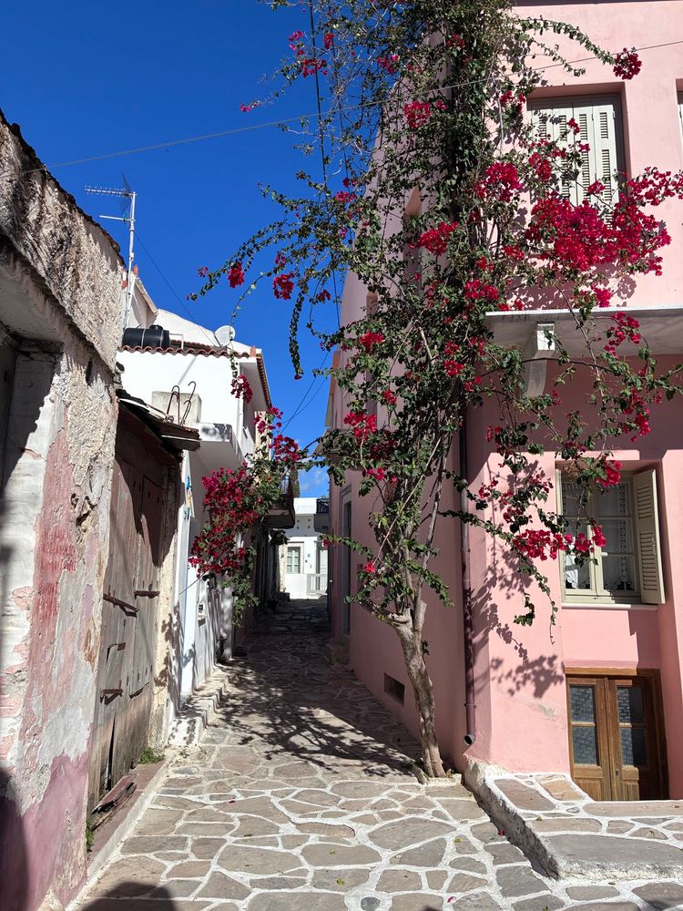 Petit village de Chalki, Naxos