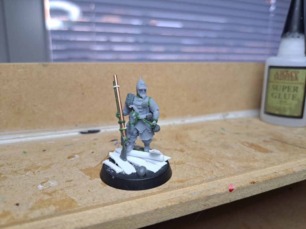 Faris model for Trench Crusade.