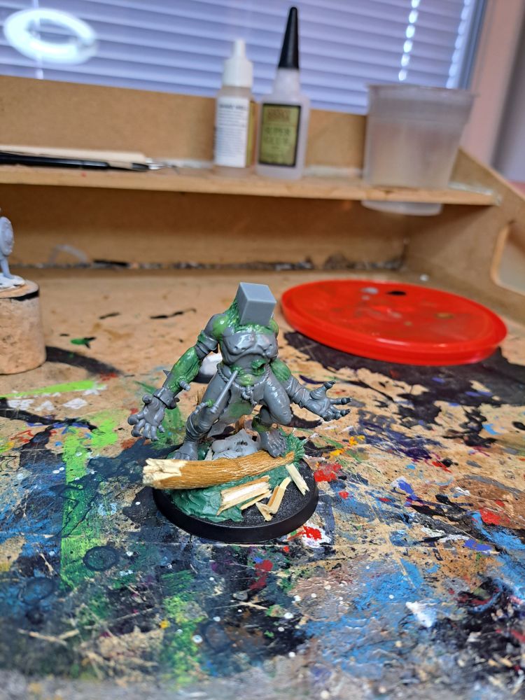 Jabirean Lion model for Trench Crusade