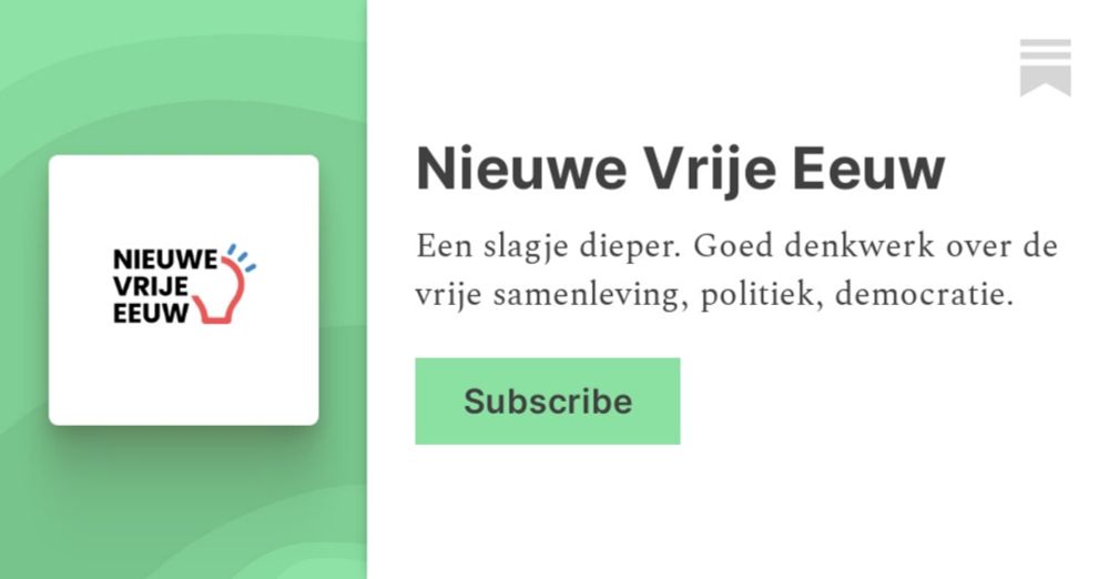 Nieuwe Vrije Eeuw | Mark Thiessen | Substack