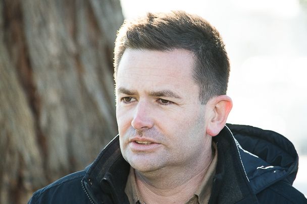 Photo of Labor leader Dean Winter, July 20, 2025.