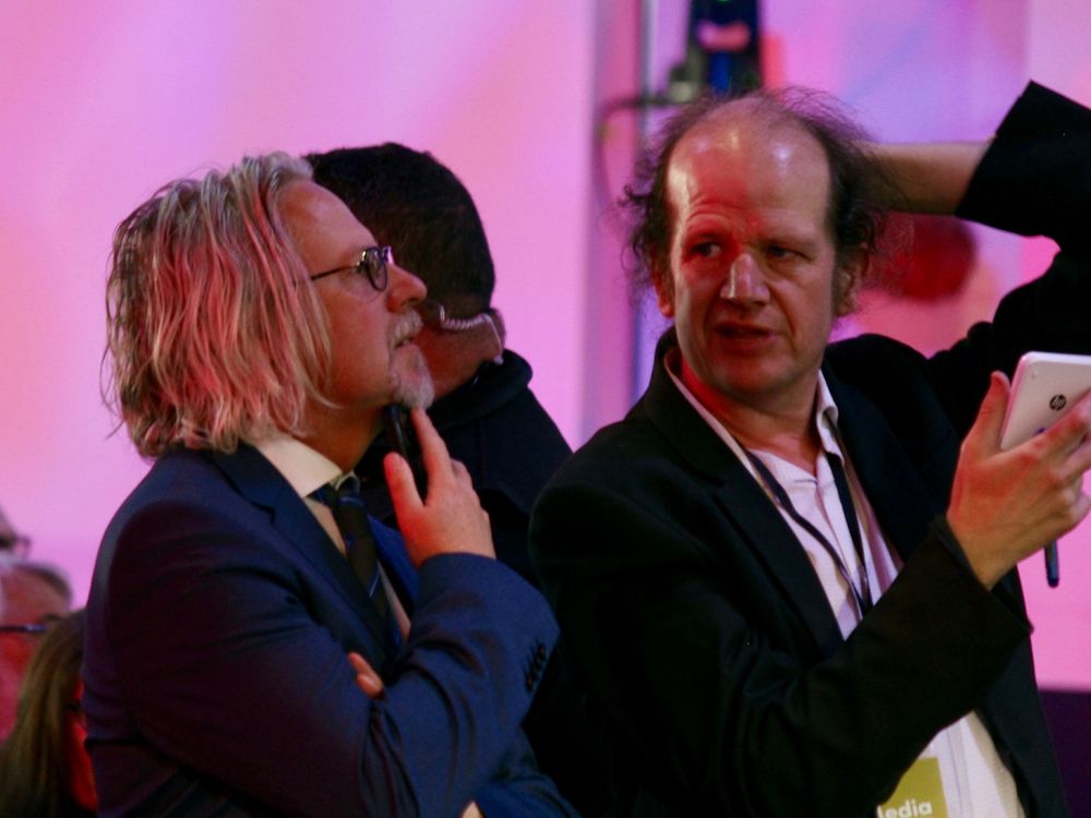 Font PR partner Brad Stansfield and psephologist Kevin Bonham confer on the numbers