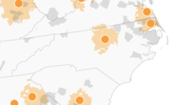 Zip Code areas at risk of losing public radio access