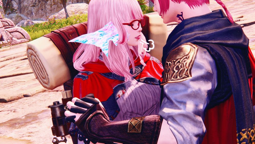 Inomi sighs and closes her eyes.