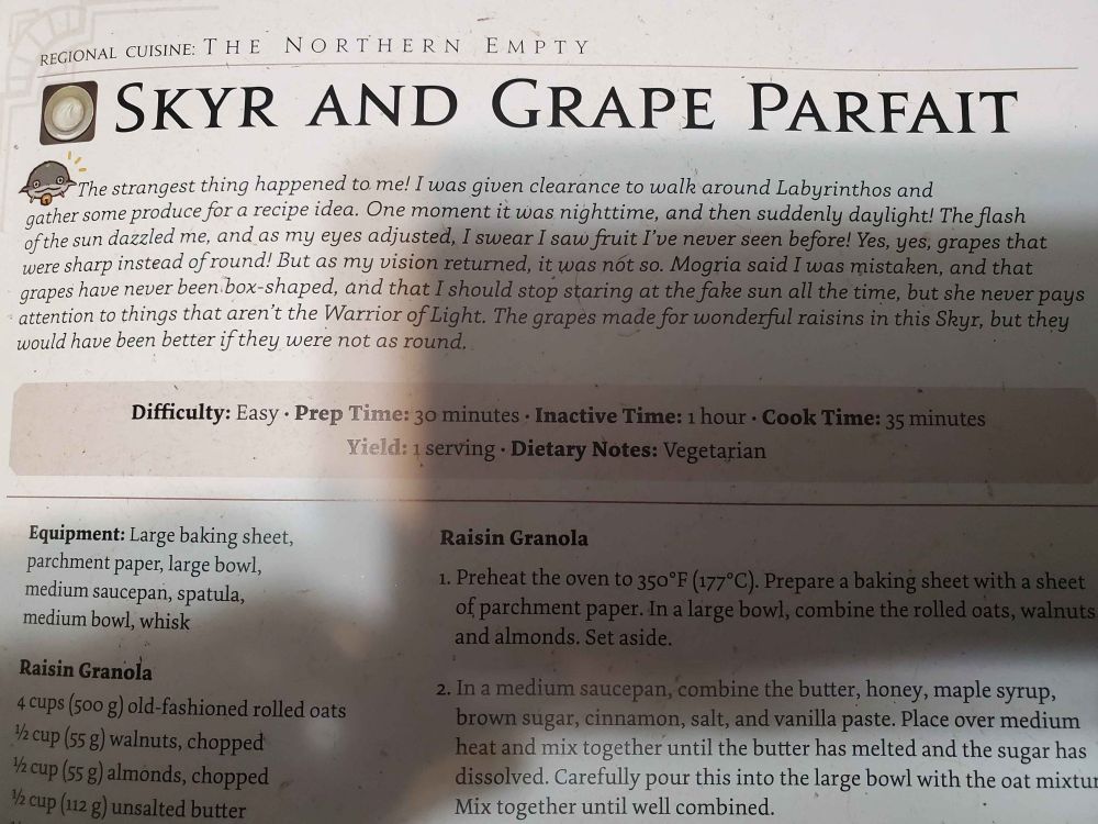 The grapes return! Albeit briefly. But still!