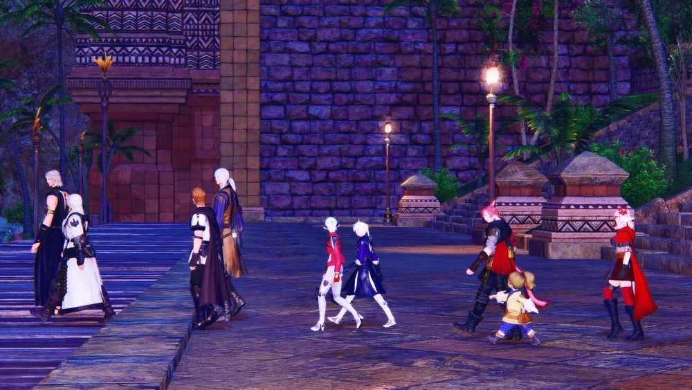 The Scions all head back to the cabins within Tuliyollal for the night.