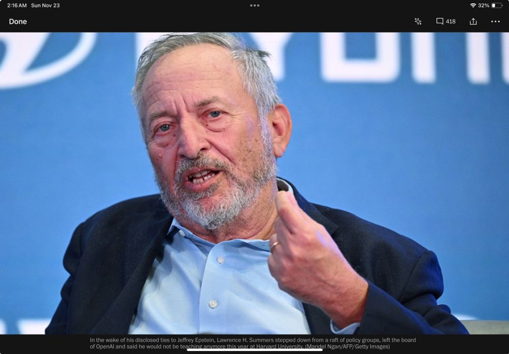 Larry Summers looking um predatory 