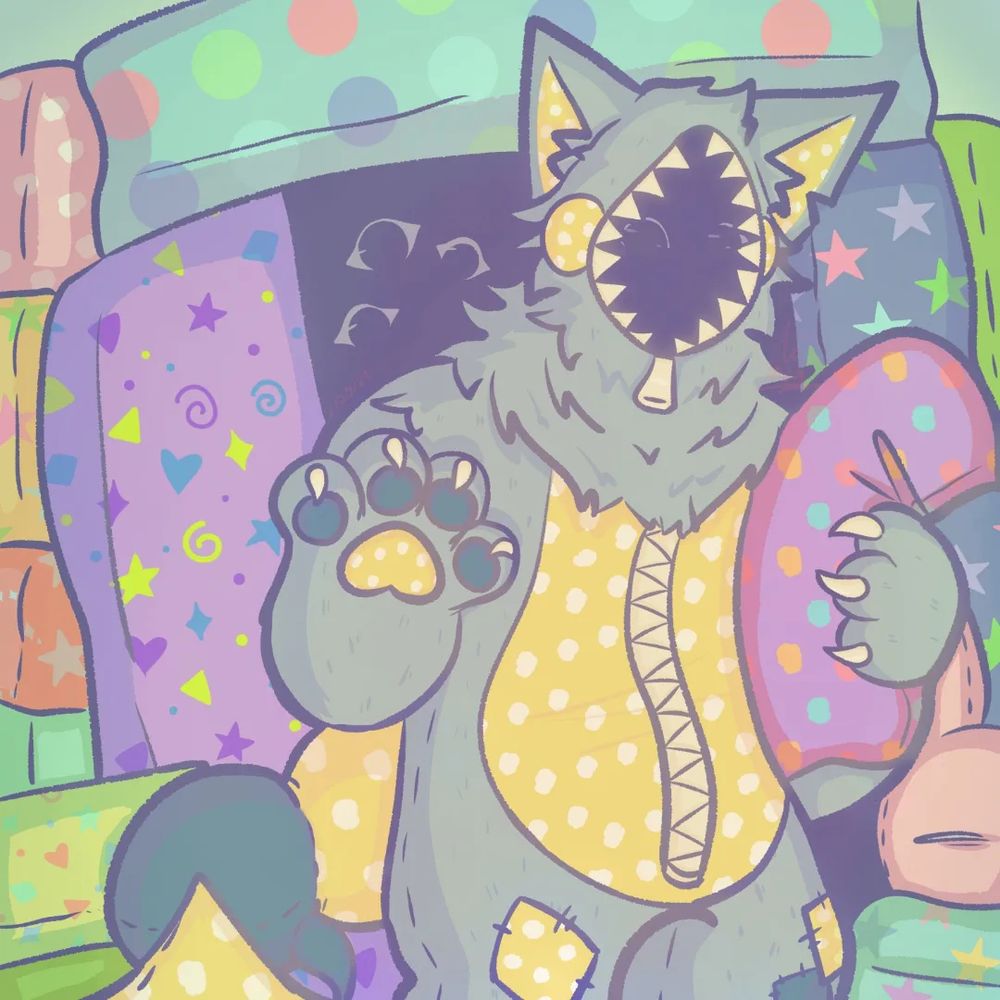 Smiley :> (made by me ✨)

should redraw some of these at some point-