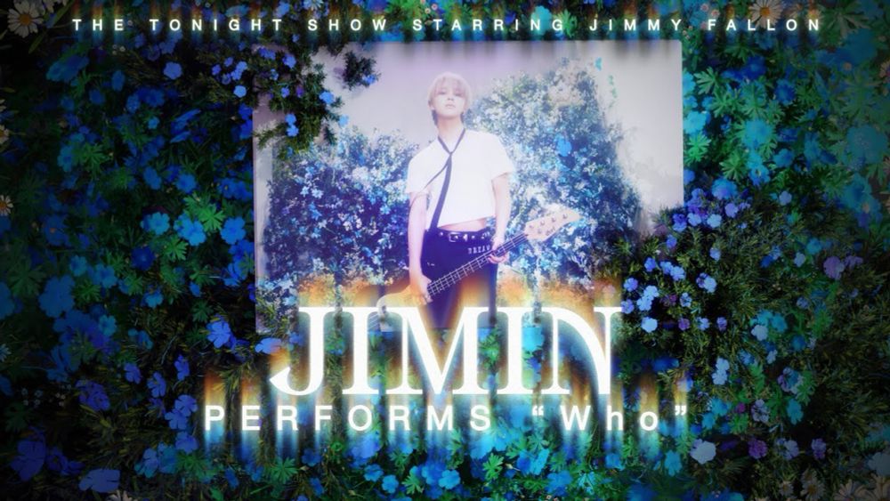 Jimin: Who | The Tonight Show Starring Jimmy Fallon