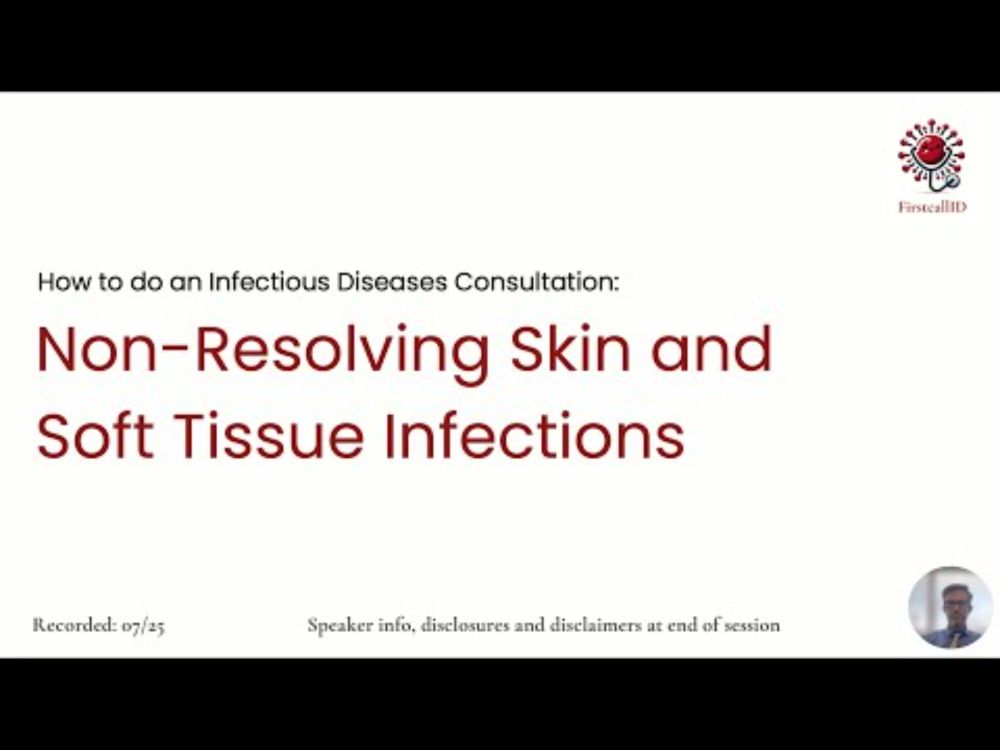 FirstcallID - How to do an Infectious Diseases Consultation - Non-resolving Cellulitis