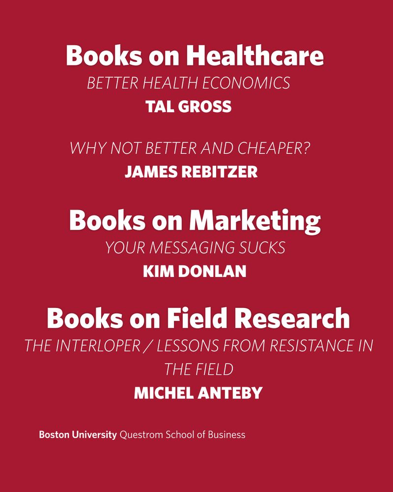 Books on Healthcare, Marketing, and Field Research