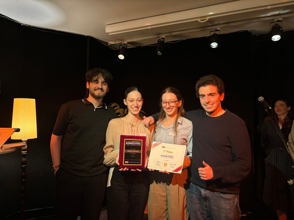 First place team group photo