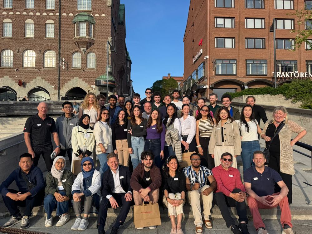 Group photo outside