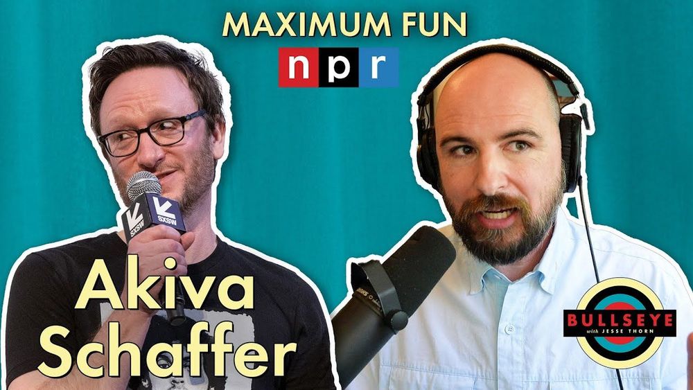 Akiva Schaffer didn’t want to direct Naked Gun at first - Bullseye with Jesse Thorn