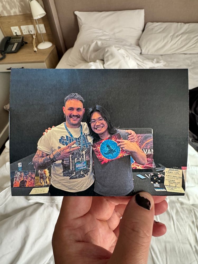 A lovely fan printed this photo and wrote a nice letter ❤️