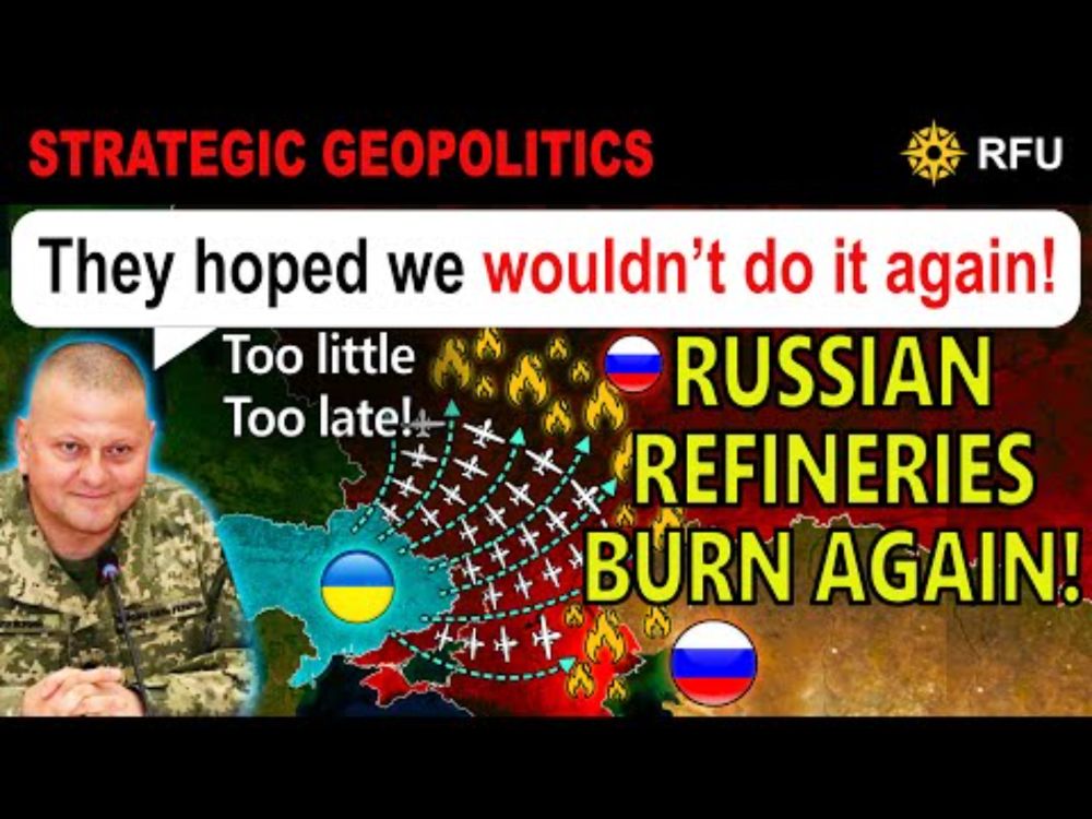 Incredible! Russia Lost 15% Oil Refining Capacity in 1 Day! | RFU News