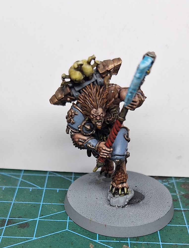 Picture of the last of the wulfen I managed to finish yesterday 