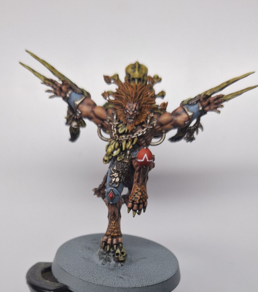 A spacewolves wulfen front profile pic 