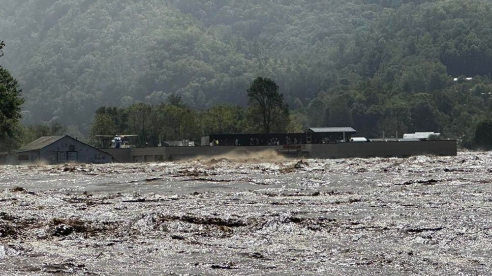 54 people rescued from roof of Tennessee hospital due to floodwaters from Hurricane Helene