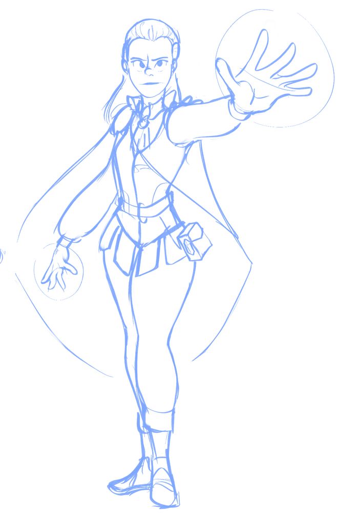 Gretel in Ragnar's outfit