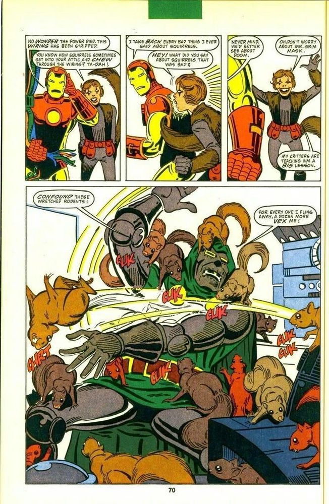The Marvel comic in which Squirrel Girl defeats Dr Doom 