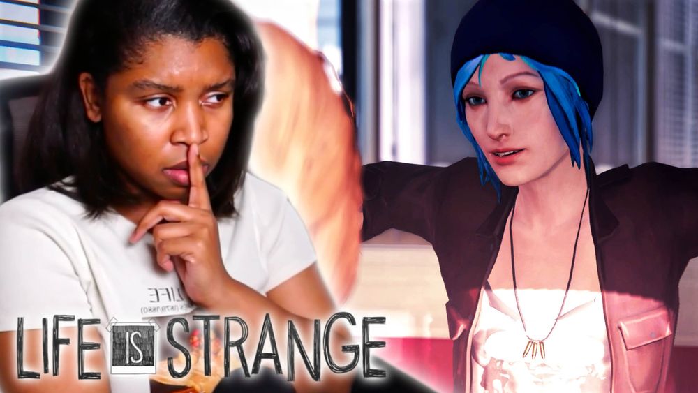 My YouTube video thumbnail of me looking at Chloe Price