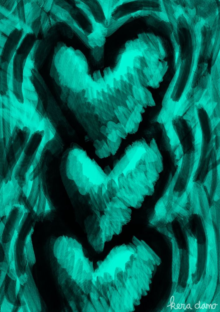 Digital artwork by visual artist Kera Damo from The Hague / Digitaal kunstwerk van beeldend kunstenaar Kera Damo uit Den Haag