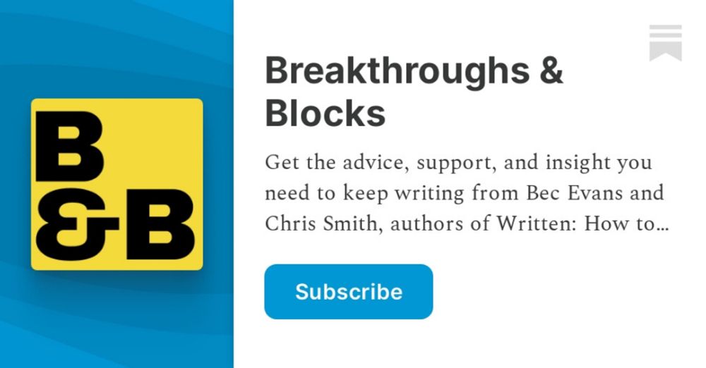 Breakthroughs & Blocks